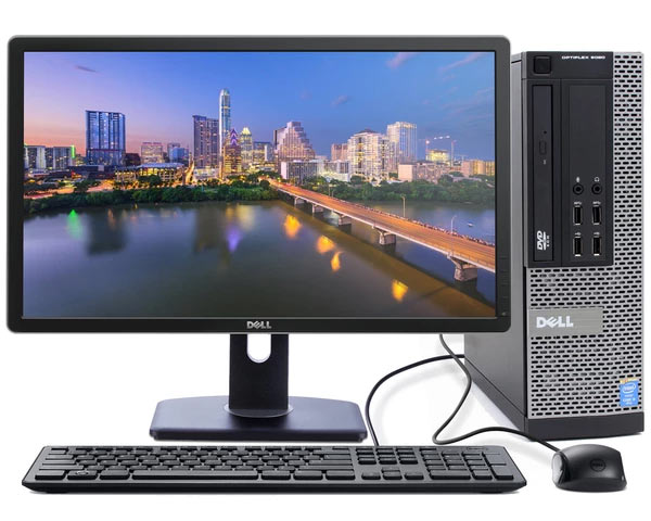 refurbished dell optiplex 9020 with keyboard and monitor