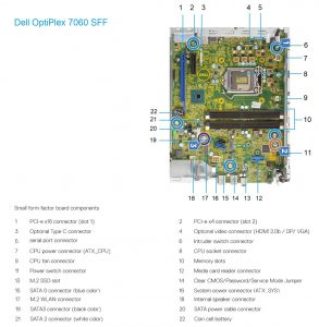 Dell OptiPlex_7060SFF_motherboard_