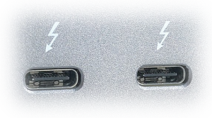 2x Thunderbolt 3 ports