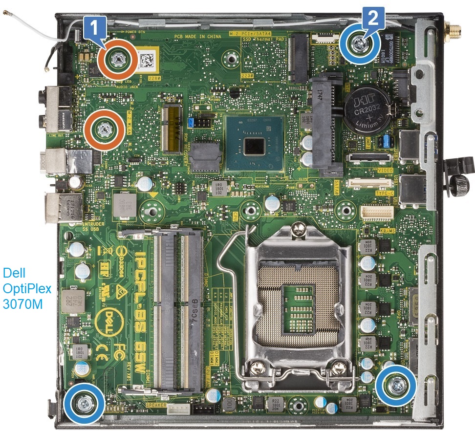 Dell Optiplex Motherboard Diagram