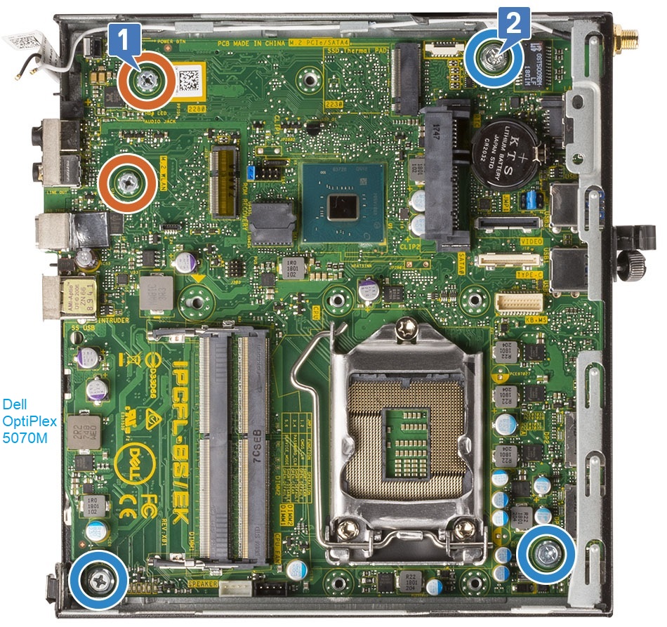 Optiplex 9020 Motherboard Diagram