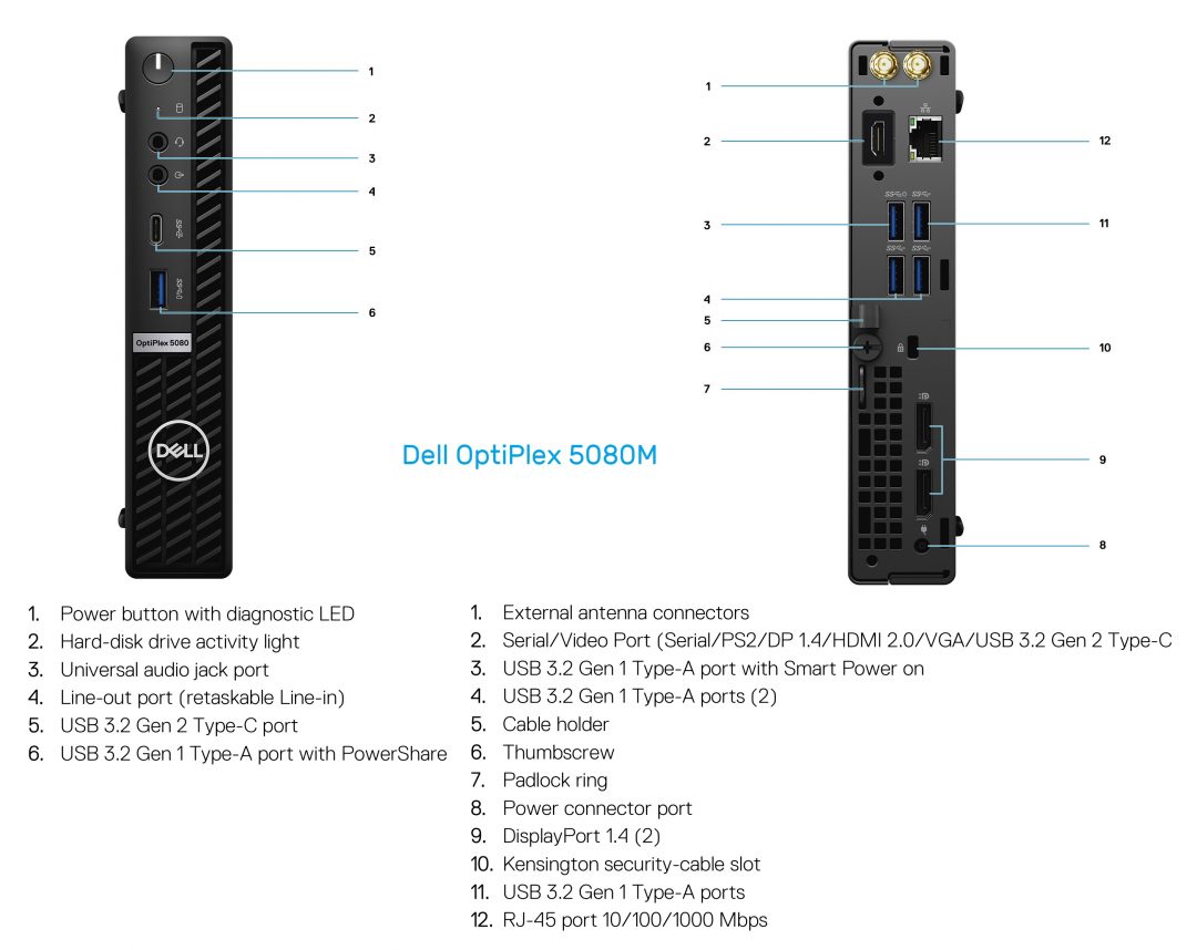 Dell OptiPlex 5080 Review and Compared to 5070
