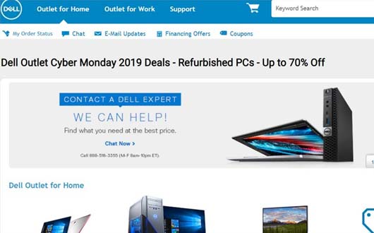 cheap refurbished cyber monday computer deals