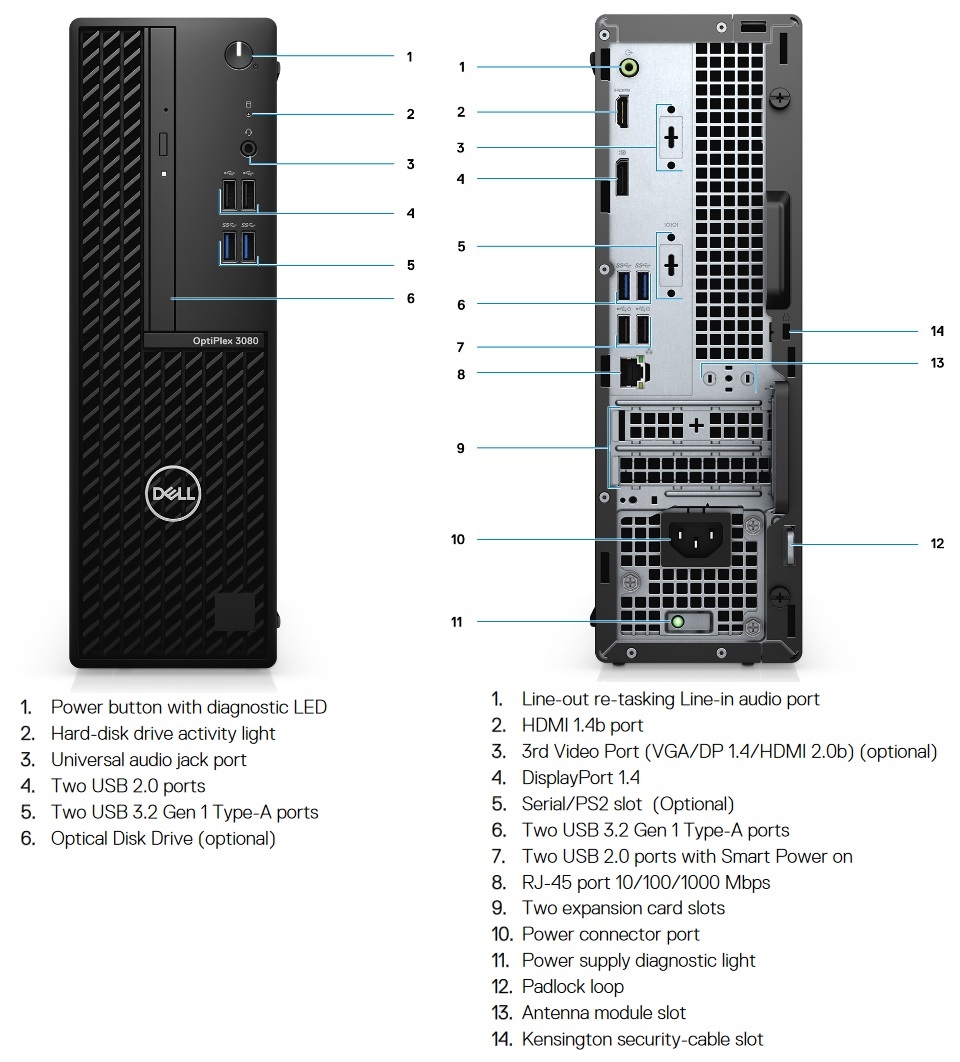 Dell OptiPlex 3080 Review and Compared to 3070