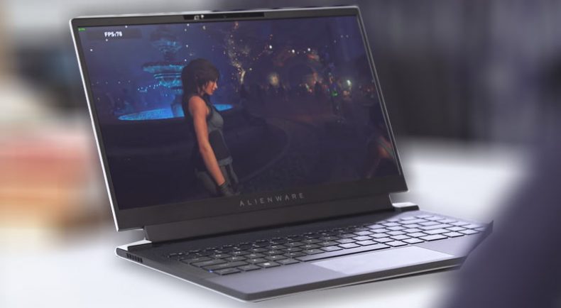 alienware x14 laptop with arc gpu
