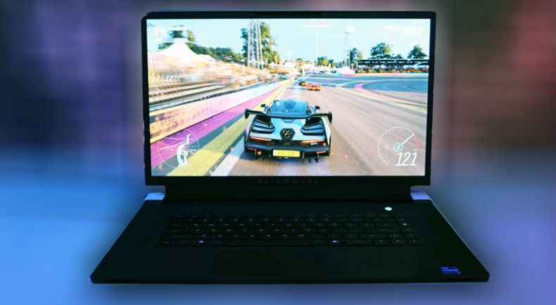 alienware x17 r2 laptop with arc gpu