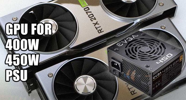 rtx 2070 super with 450 watt psu 