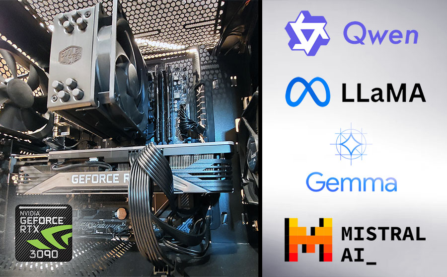rtx 3090 what llm can you run