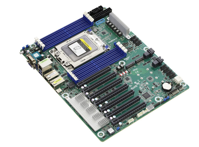 asrock romed8 2t multigpu motherboard