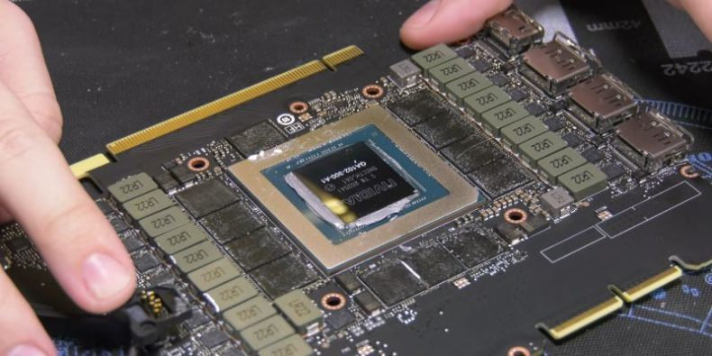 rtx 3090 fe pcb with 12 2gb memory chips