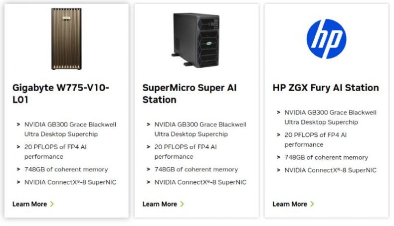 dgx station partner models