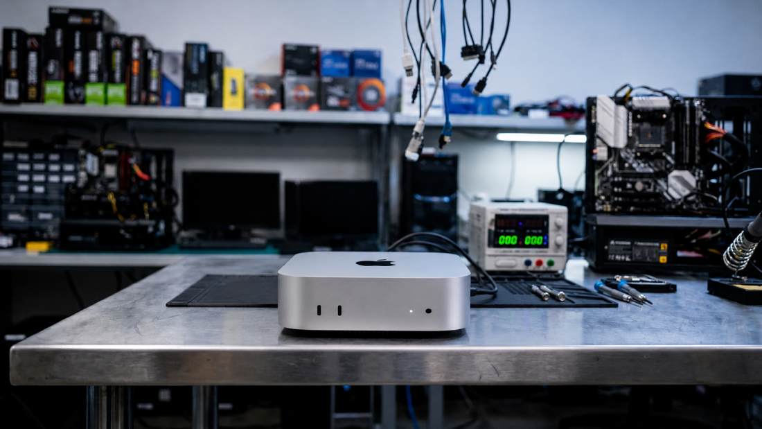 Macbook Pro M4 Pro 48 doing LLM tests in our lab