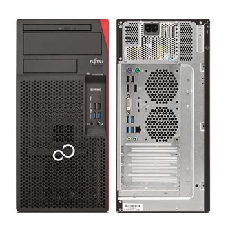 Fujitsu Esprimo P758 case front and back pannel