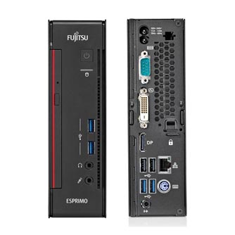 Fujitsu Esprimo Q556 case front and back pannel