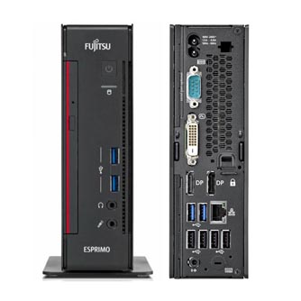 Fujitsu Esprimo Q558 case front and back pannel