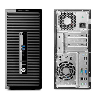 HP ProDesk 400 G2 Microtower case front and back pannel