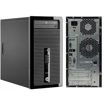 HP ProDesk 400 G3 Microtower case front and back pannel