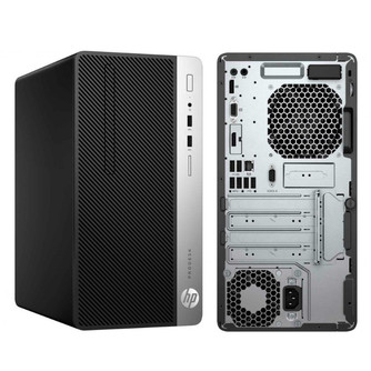 HP ProDesk 400 G6 Microtower case front and back pannel
