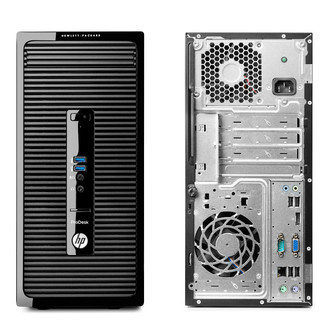 HP ProDesk 480 G2 Microtower case front and back pannel