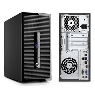 HP ProDesk 490 G3 Microtower case front and back pannel