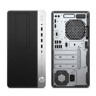 HP ProDesk 600 G3 Microtower case front and back pannel