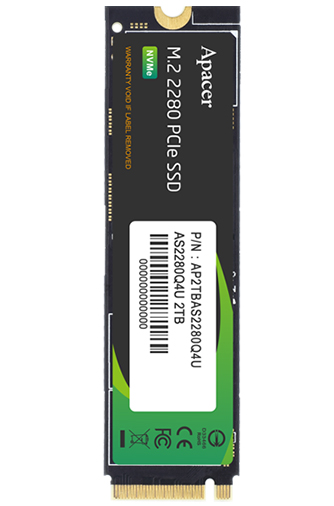 image of Apacer AS2280Q4U M.2 SSD