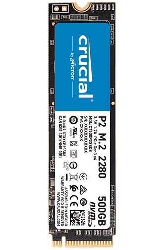 image of Crucial P2 M.2 SSD